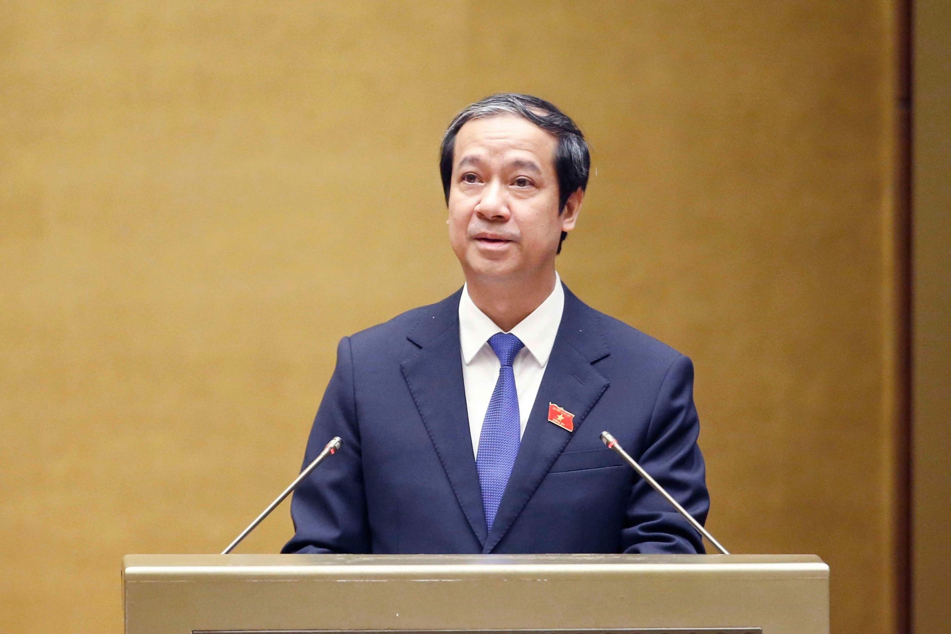 Bộ trưởng Nguyễn Kim Sơn trả lời chất vấn 27 điểm vẫn trượt đại học - 1