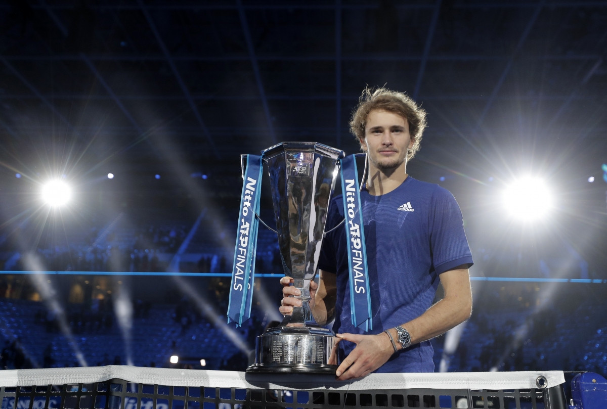 Alexander Zverev vô địch ATP Finals (Ảnh: Reuters).