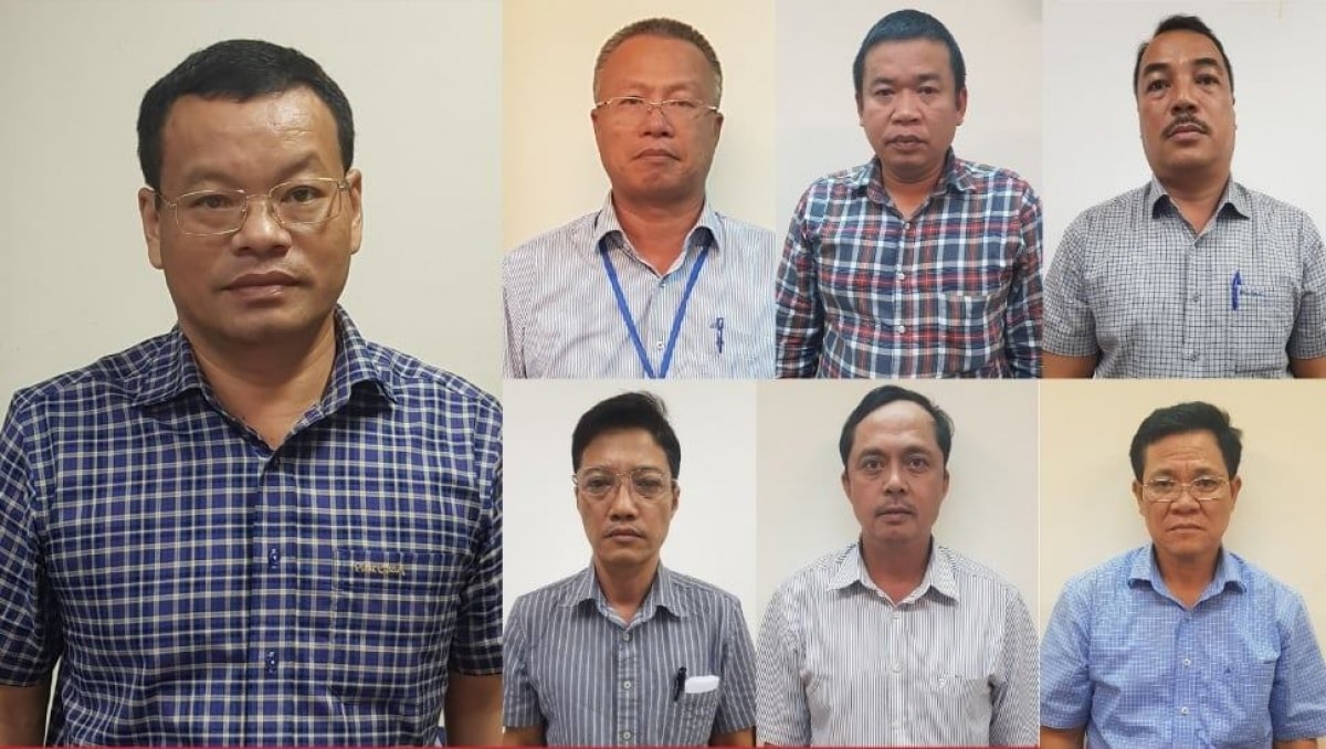 Một số bị cáo trong vụ án