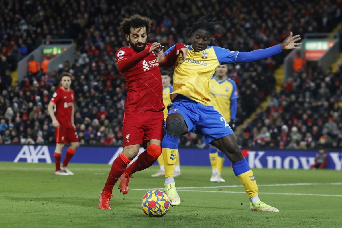 Liverpool quá vượt trội Southampton. (Ảnh: Reuters).