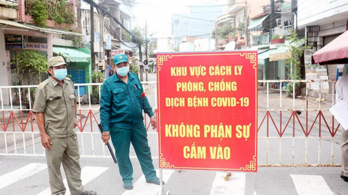 Công tác phòng, chống dịch COVID-19 được triển khai nghiêm túc, quyết liệt tại phường Hương Mạc, TP Từ Sơn, Bắc Ninh.