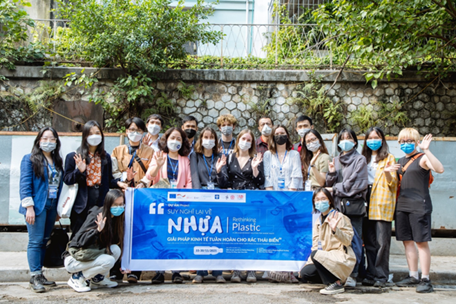 Sinh viên Việt – Pháp chung tay 'đánh thức nhận thức cộng đồng về rác thải' - 1