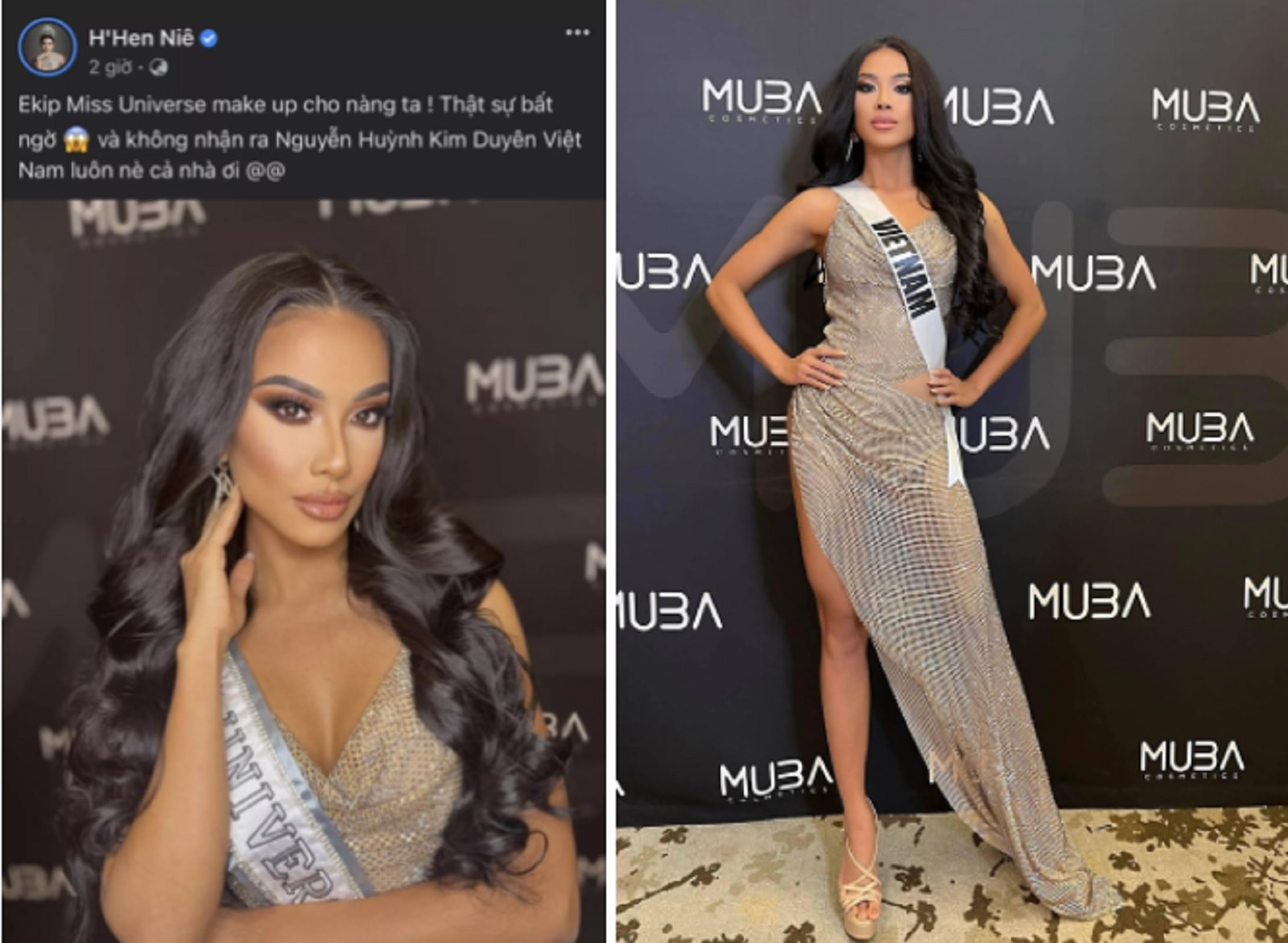 Kim Duyên bị chê tạo hình 'quá lố' khi thi Miss Universe - 1
