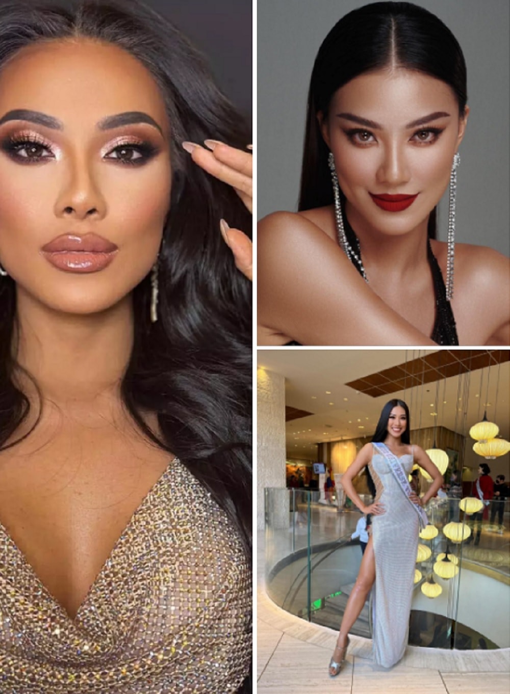 Kim Duyên bị chê tạo hình 'quá lố' khi thi Miss Universe - 2