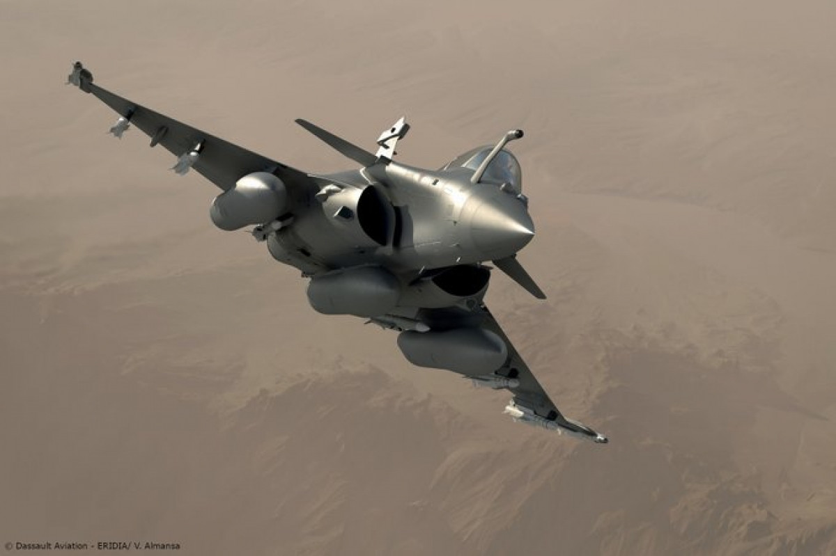 Rafale là máy bay chiến đấu hiện đại nhất do Pháp sản xuất. Ảnh: Dassault Aviation
