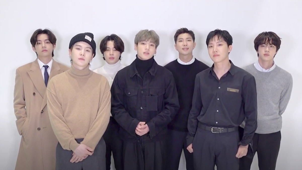 BTS phát biểu khi nhận giải thưởng 