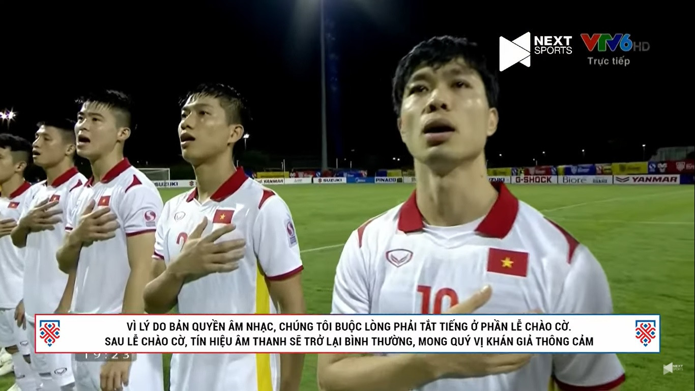 Trận đấu của đội tuyển Việt Nam bị tắt tiếng Quốc ca: Bộ VHTTDL lên tiếng - 1