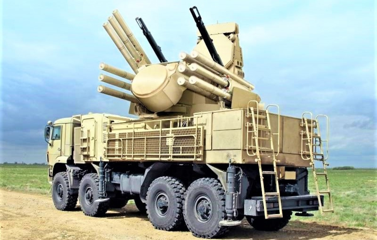 Hệ thống pháo-tên lửa phòng không Pantsir-S1. Nguồn: topwar.ru