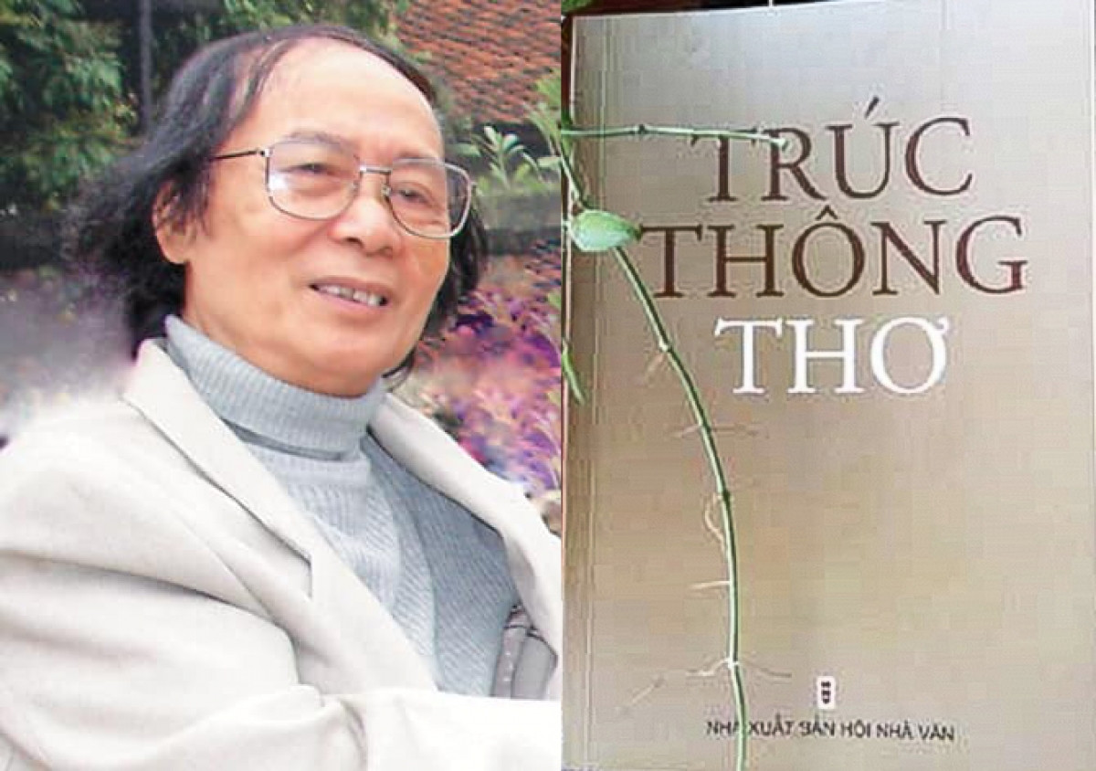 Nhà thơ Trúc Thông. 