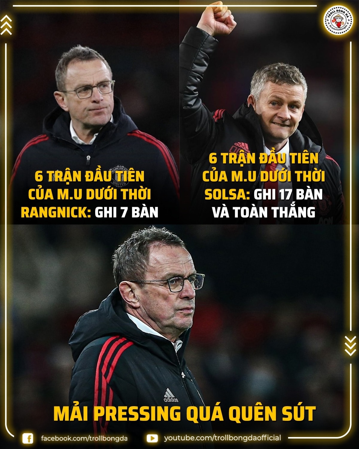 Lối chơi của MU dưới thời HLV Rangnick chưa thực sự hiệu quả.