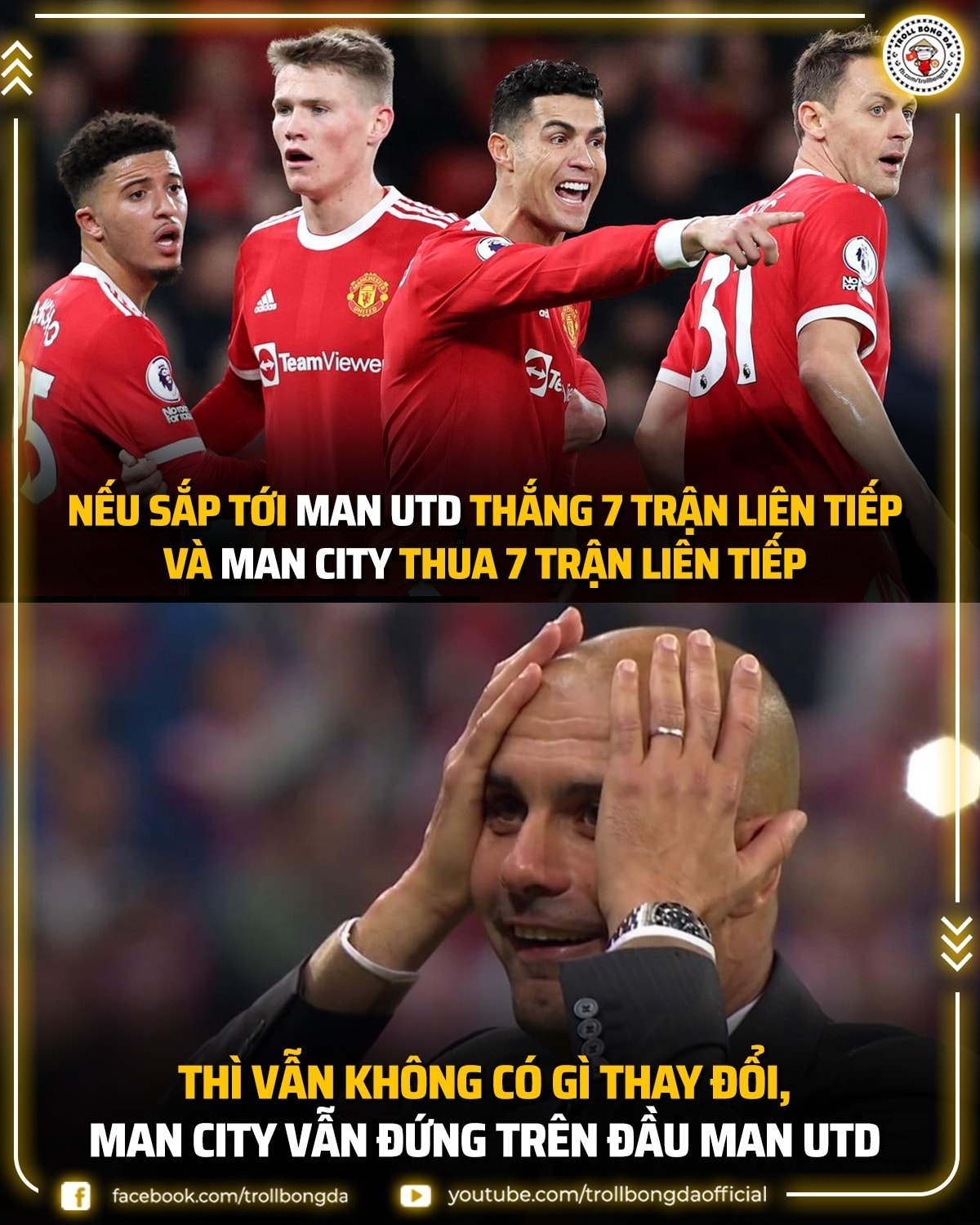 Man City tạo khoảng cách 22 điểm trước MU.