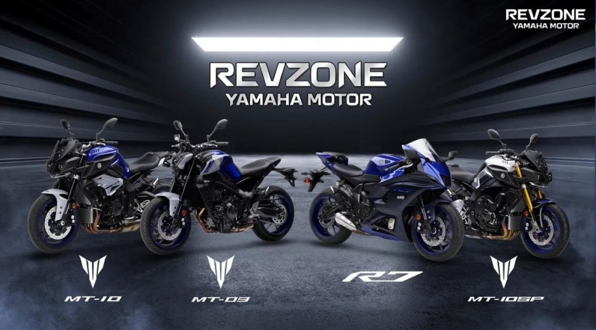 Các mẫu xe được Revzone Yamaha Motor phân phối.