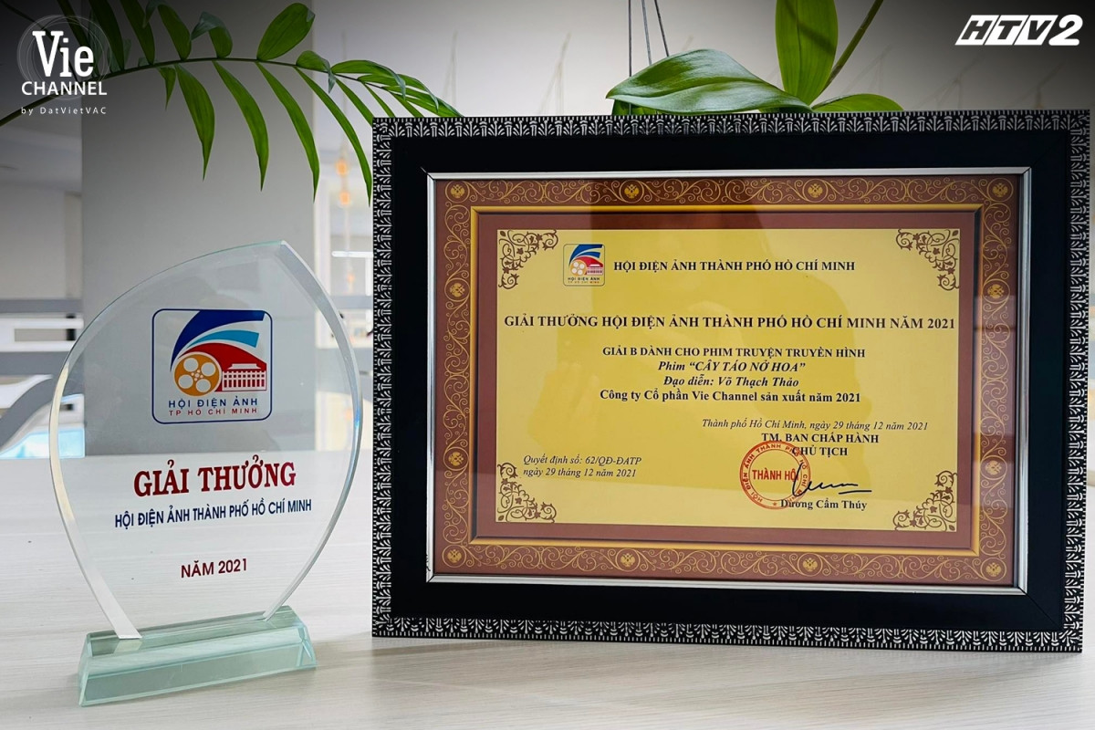 Giải thưởng Phim truyền hình của Hội Điện ảnh TP.HCM trao cho 