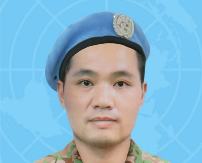 Một sĩ quan hy sinh khi làm nhiệm vụ gìn giữ hòa bình Liên Hiệp Quốc - 1