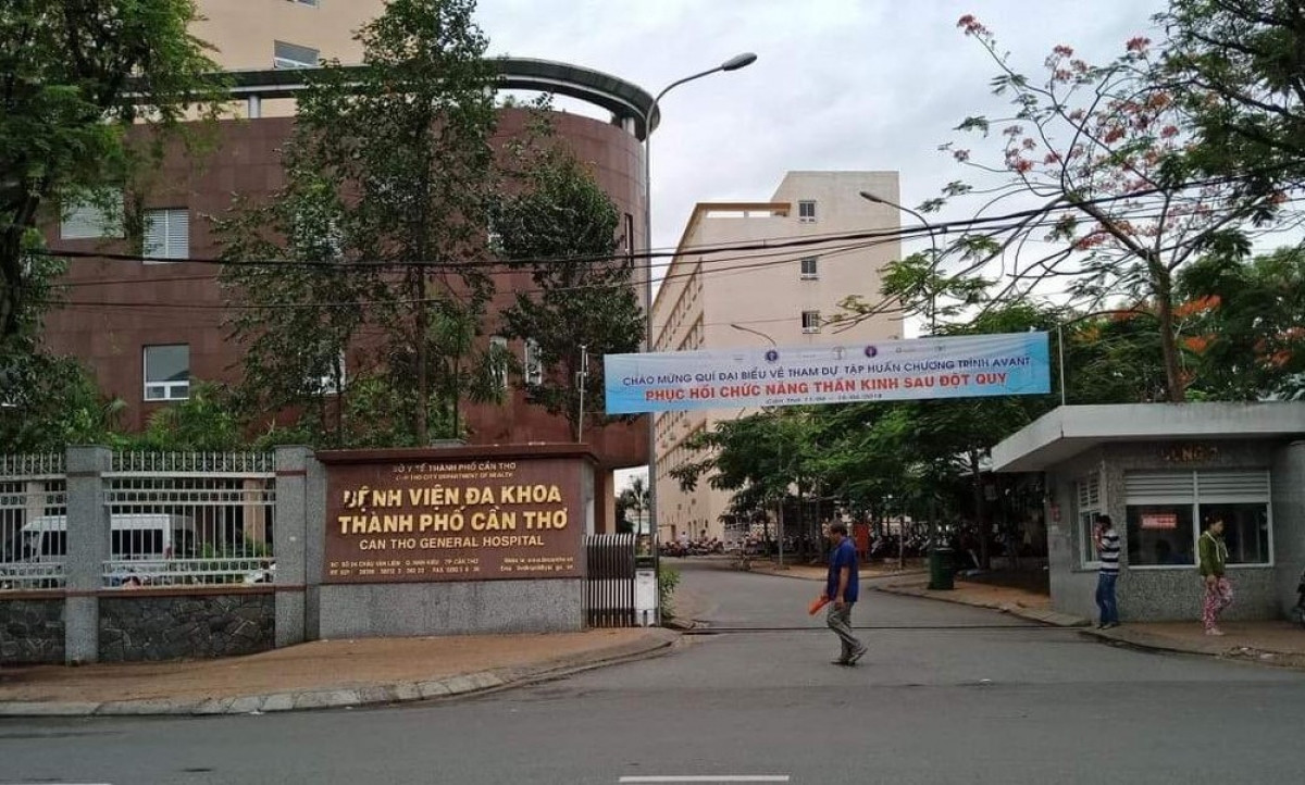 Bệnh viện Đa khoa TP Cần Thơ báo cáo có thực hiện 1 gói thầu mua sắm với Công ty Việt Á - Ảnh: Kim Hà.