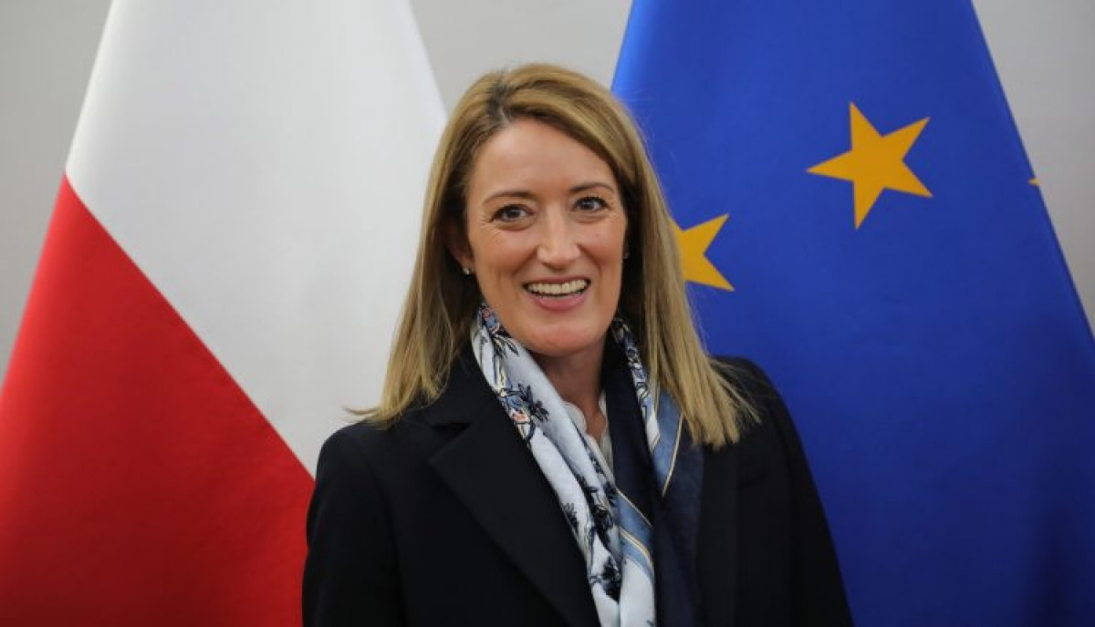 Roberta Metsola, tân Chủ tịch Nghị viện châu Âu. Ảnh: globeecho