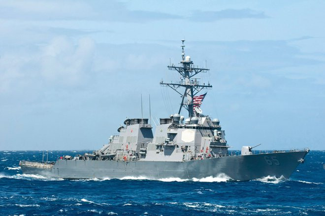 Mỹ bác tin chiến hạm bị tàu Trung Quốc ‘xua đuổi’ gần Hoàng Sa - 1