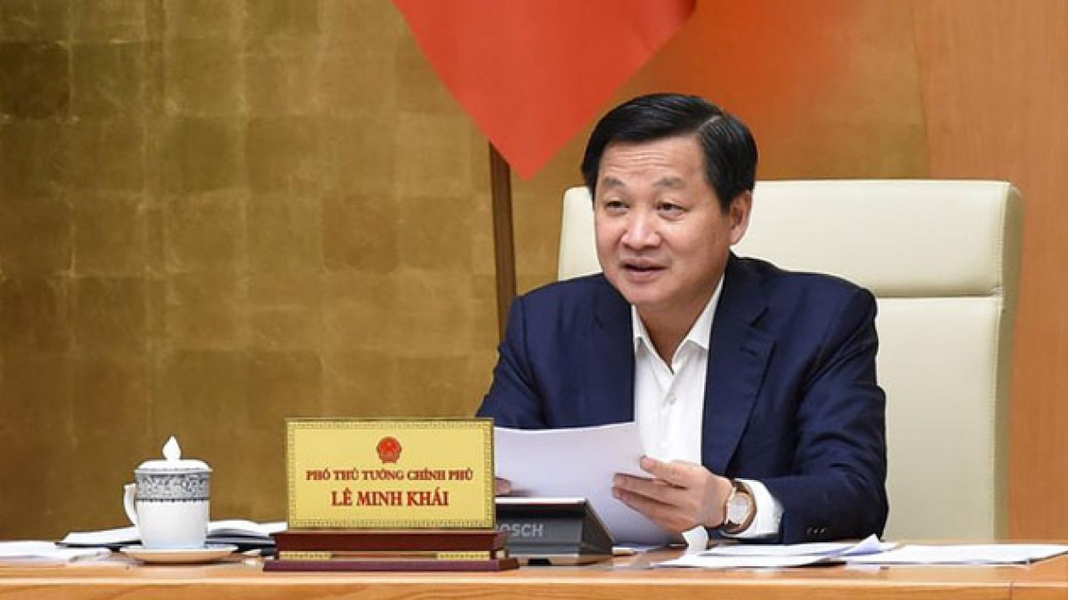 Phó Thủ tướng Chính phủ Lê Minh Khái làm Trưởng ban Ban Chỉ đạo tổng kết Chiến lược quốc gia phòng chống tham nhũng đến năm 2020 và Kế hoạch thực hiện Công ước Liên Hợp Quốc về chống tham nhũng - Ảnh: VGP