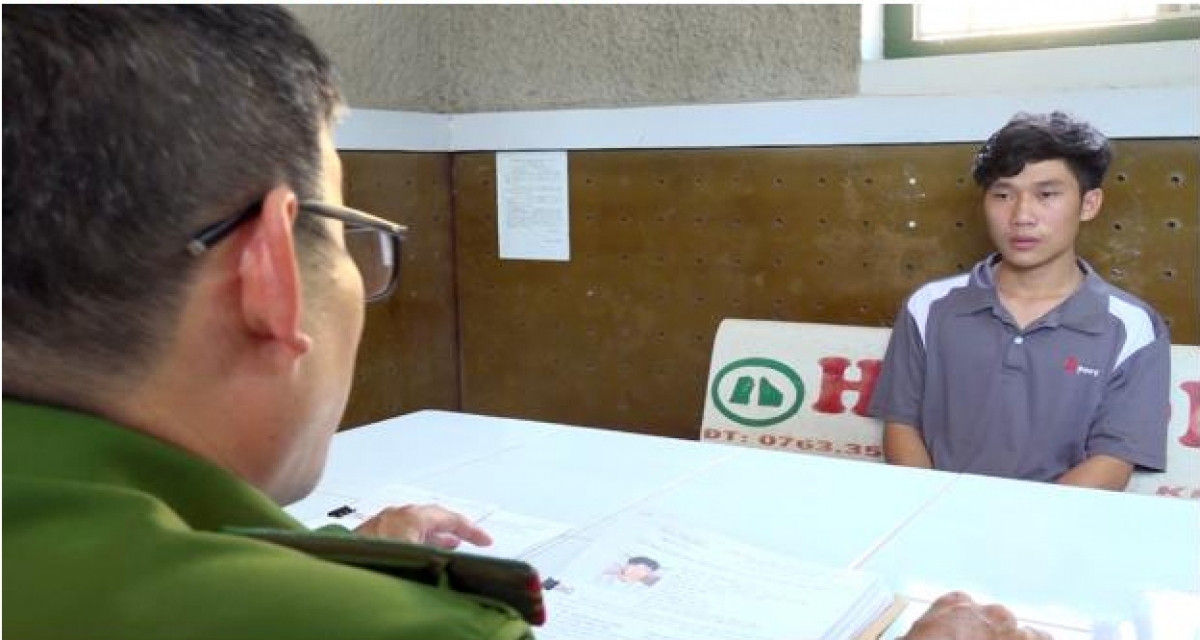Võ Lê Phúc Tâm khai nhận tại Cơ quan Công an