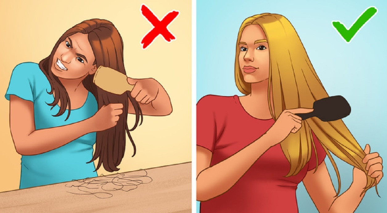 10 sai lầm cực phổ biến khiến mái tóc trở nên xấu xí - 6