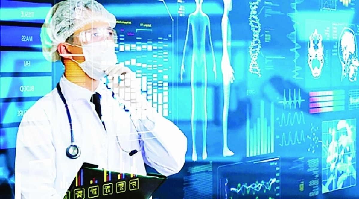 Tầm nhìn của chuyển đổi số ngành y tế tới năm 2030 là việc ứng dụng công nghệ số trong hầu hết các hoạt động, dịch vụ của ngành y tế (Ảnh minh họa: KT)