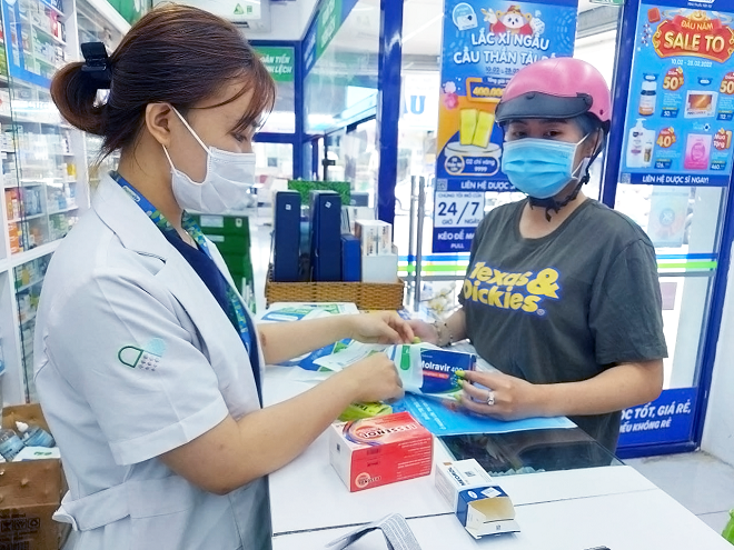 Bán thuốc điều trị cho F0, bình ổn giá các sản phẩm phòng dịch - 3