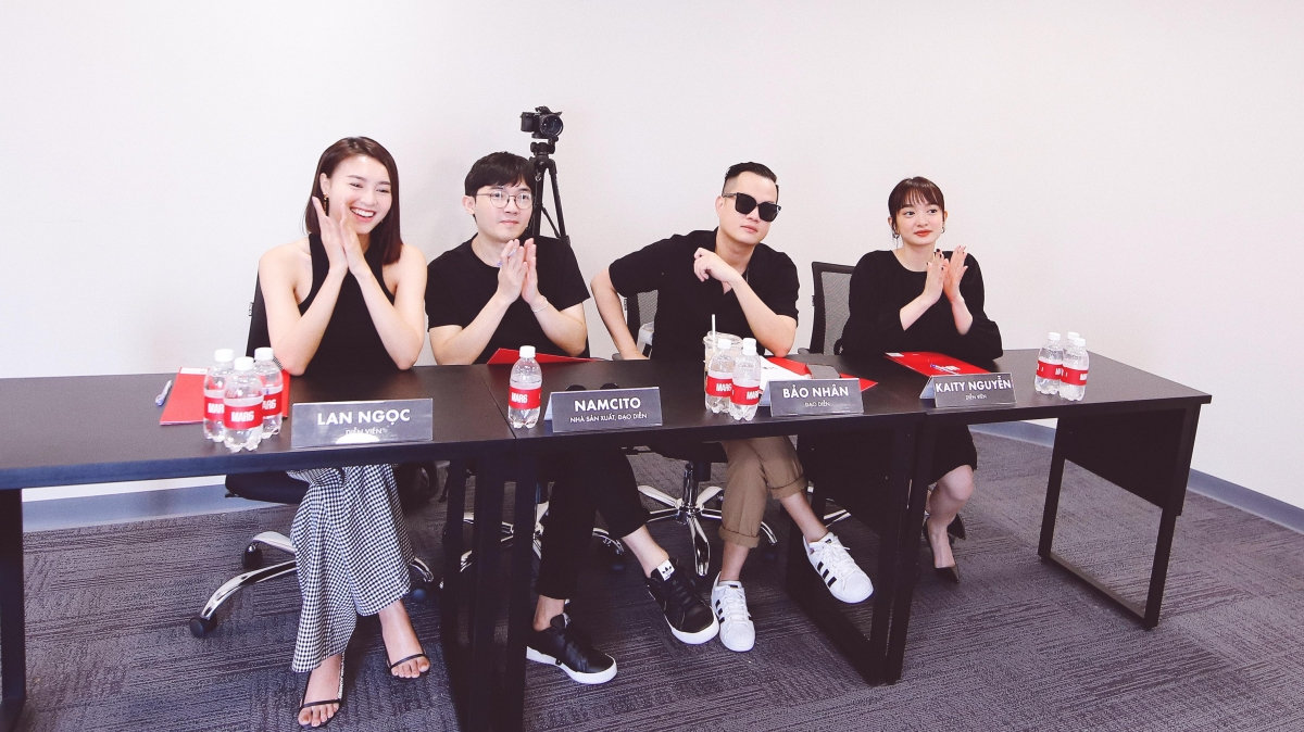 Ninh Dương Lan Ngọc, Kaity Nguyễn cùng hai đạo diễn - nhà sản xuất Bảo Nhân và Namcito casting những gương mặt mới cho