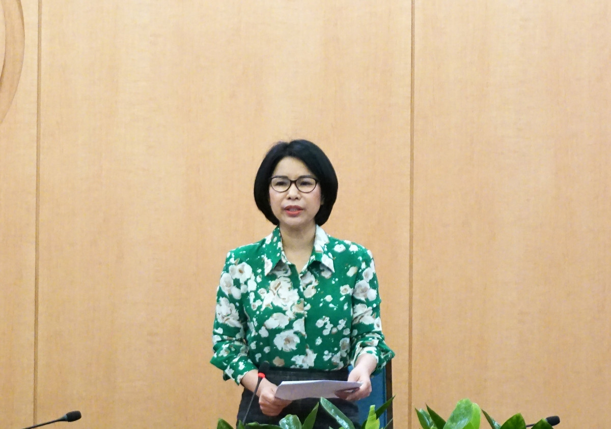 Bà Trần Thị Nhị Hà, Giám đốc Sở Y tế Hà Nội cho biết dịch Covid-19 tại Hà Nội đang có dấu hiệu giảm.