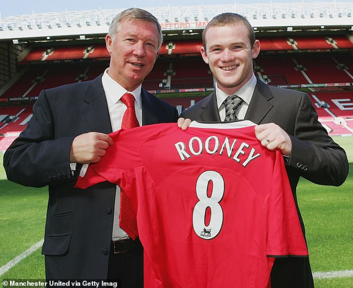 Rooney cập bến MU năm 18 tuổi. (Ảnh: Getty).