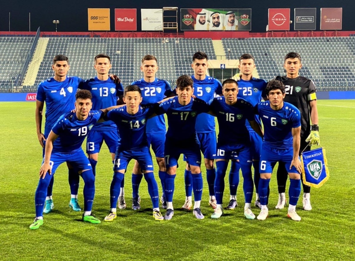 Dù tuổi đời còn trẻ hơn các cầu thủ U23 Việt Nam nhưng các cầu thủ Uzbekistan không hề thiếu kinh nghiệm thi đấu quốc tế. (Ảnh: UFA).