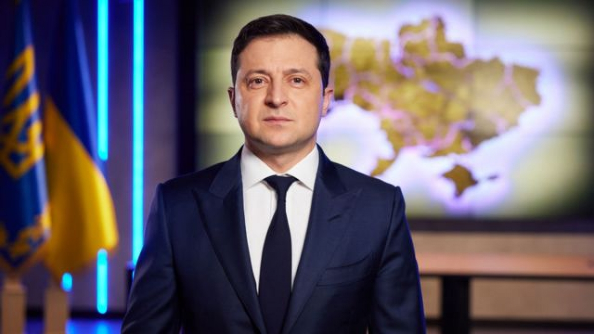 Tổng thống Ukraine Zelensky. Ảnh: BBC
