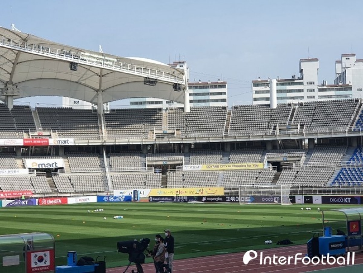 SVĐ Goyang, nơi diễn ra trận đấu. (Ảnh: Inter Football).