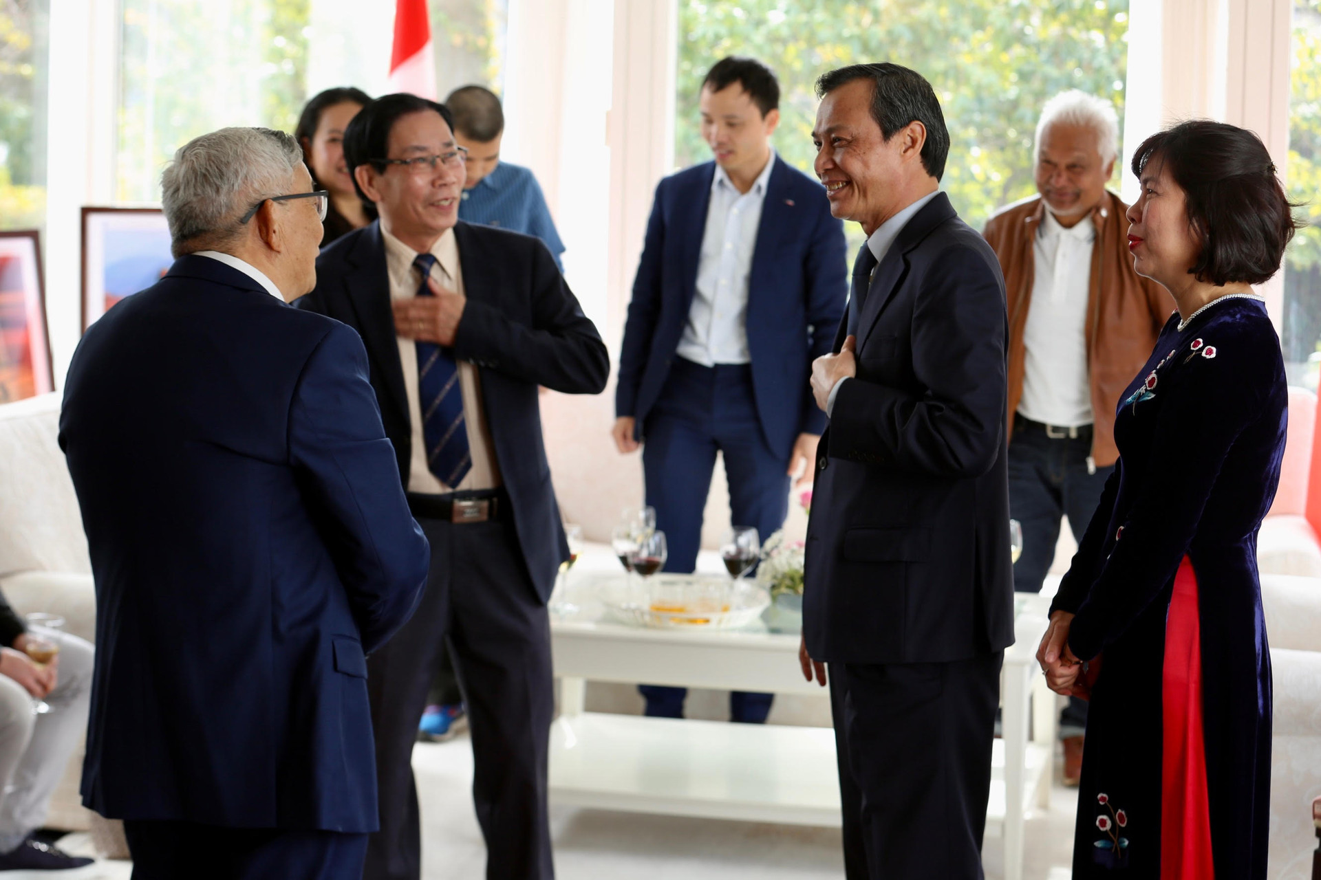 Đại sứ quán Việt Nam tại Đan Mạch gặp mặt cộng đồng nhân dịp Giỗ tổ Hùng Vương 2022 - ảnh 3