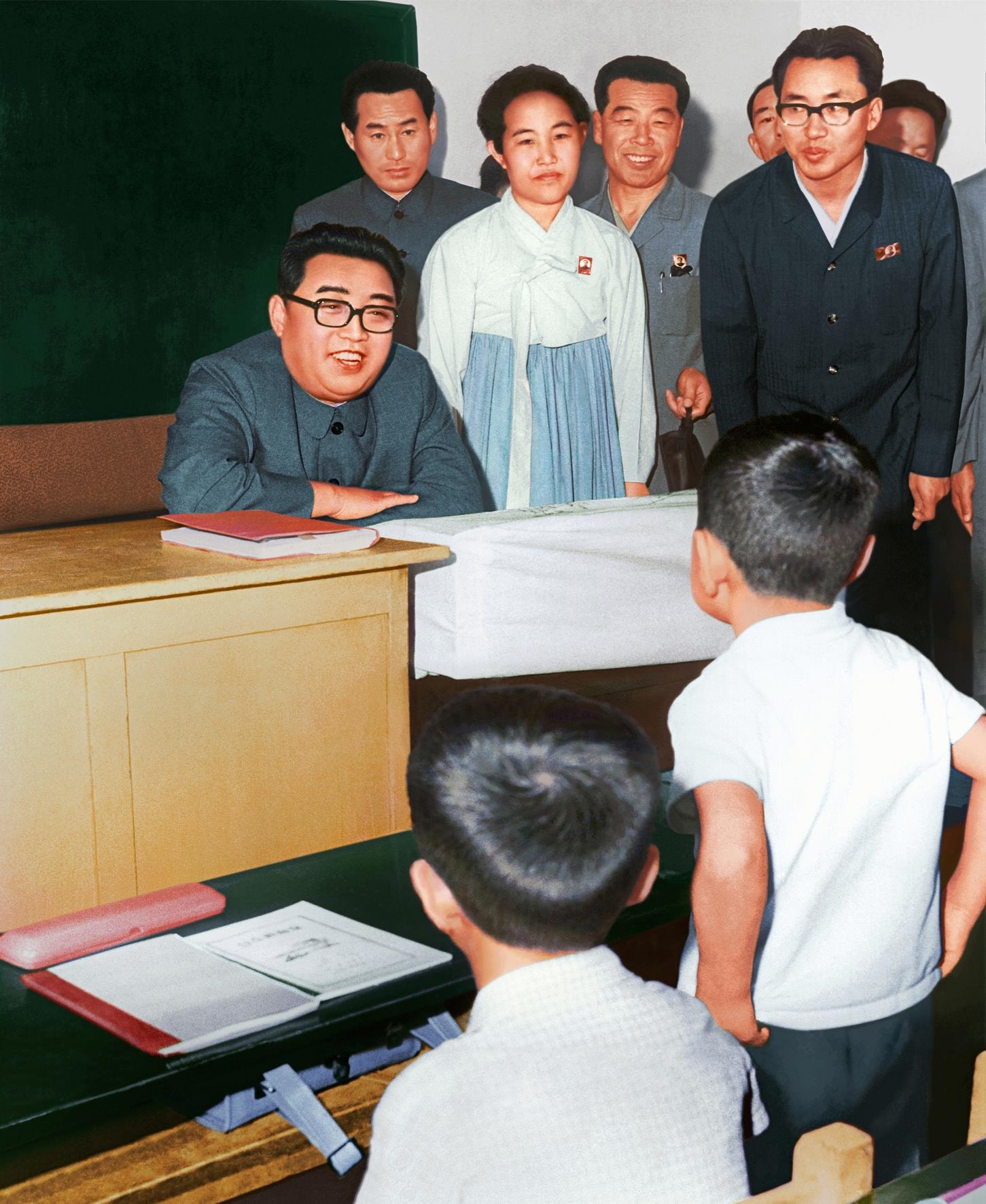 Hình ảnh ấn tượng về cố Chủ tịch Triều tiên Kim Nhật Thành - 8