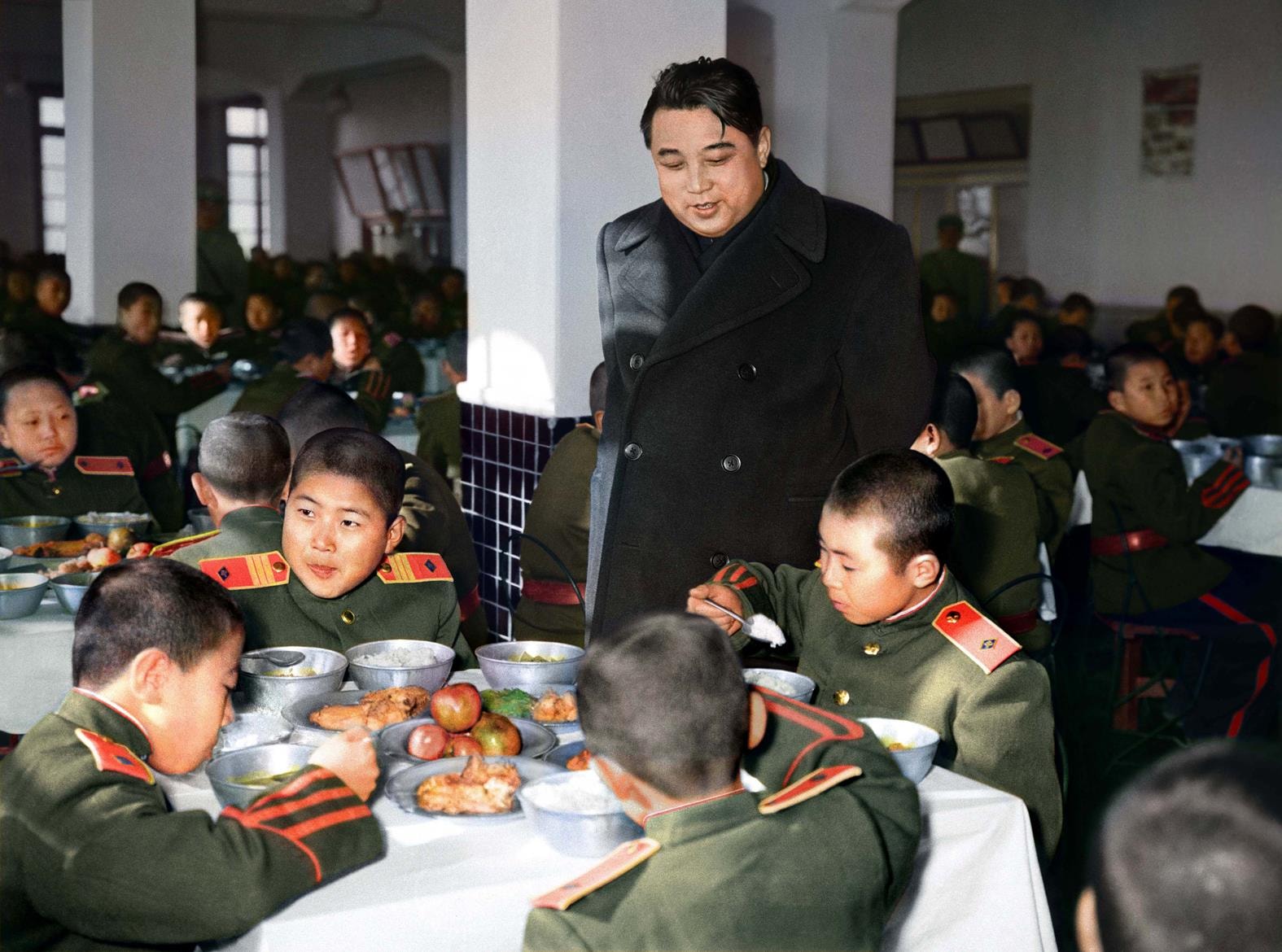 Hình ảnh ấn tượng về cố Chủ tịch Triều tiên Kim Nhật Thành - 9