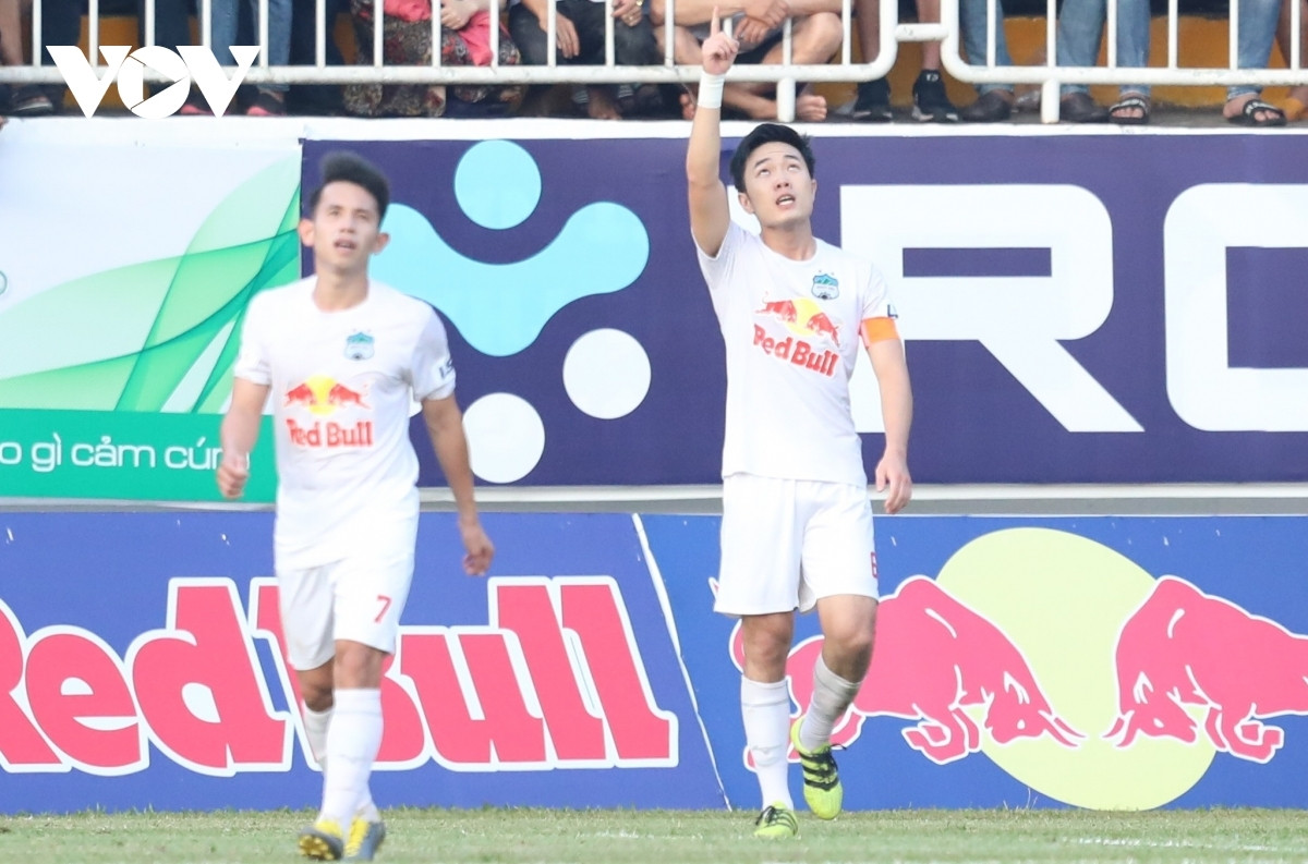 Ngày này 1 năm trước, HAGL đã có chiến thắng thuyết phục trước Hà Nội FC với tỷ số 1-0 nhờ siêu phẩm sút xa của Lương Xuân Trường. 