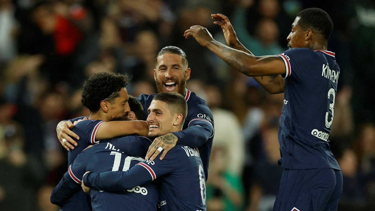 PSG vô địch Ligue 1 mùa giải năm nay sớm 4 vòng đấu (Ảnh: Reuters)