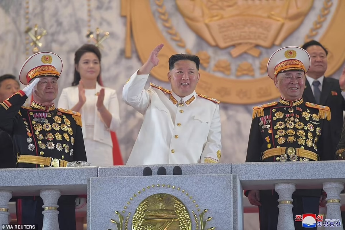 Trong thông điệp của mình, ông Kim Jong-un cũng khẳng định quyết tâm 