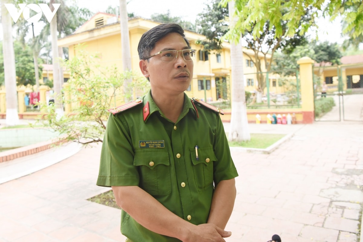 Trung tá Nguyễn Mạnh Cường, Phó Trưởng phân trại số 4 (Trại giam Vĩnh Quang) cho biết: 
