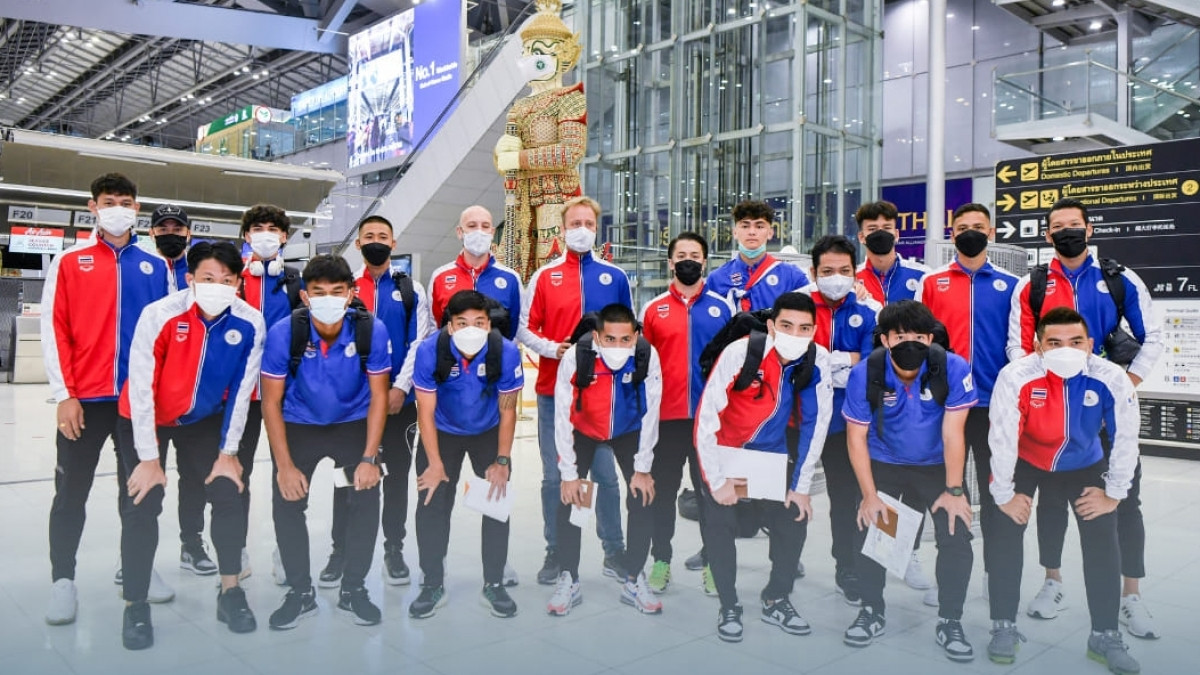 U23 Thái Lan đến Việt Nam với quyết tâm giành HCV SEA Games 31 (Ảnh: FAT).