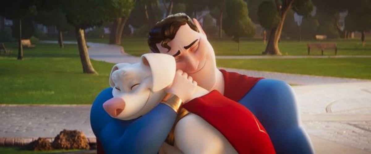 Superman và chú cún Krypto.