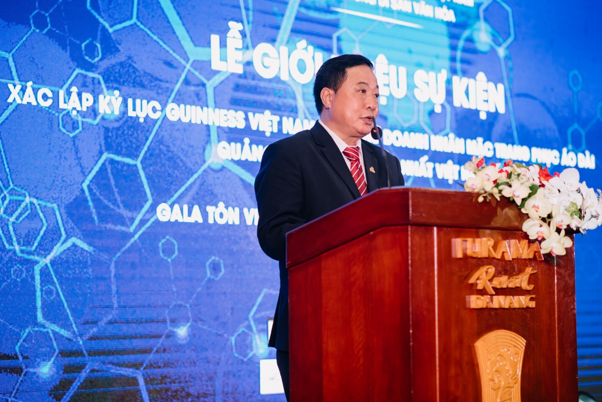 Ông Nguyễn Ngọc Kim Anh – Giám đốc NXB Thể thao và Du lịch phát biểu tại sự kiện. Nguồn: BTC