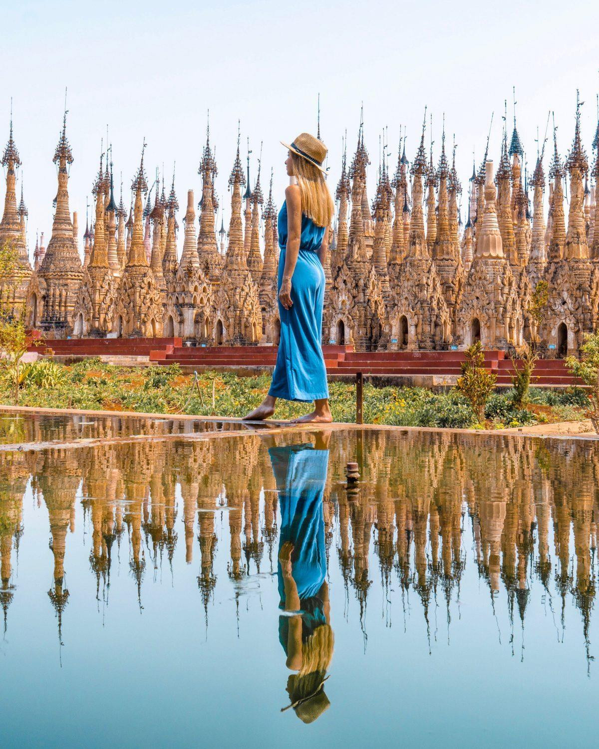 ‘Mê cung’ 2500 tòa tháp ở ngôi chùa cổ hơn 2000 năm tuổi độc đáo của Myanmar - 12