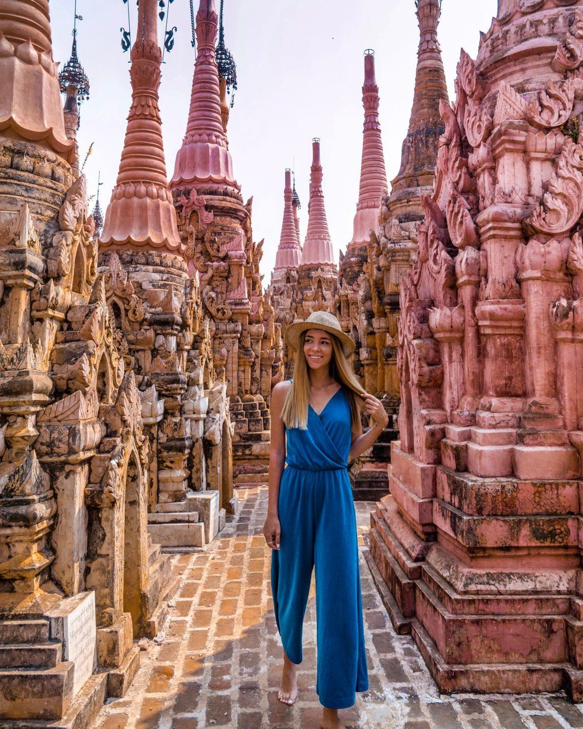 ‘Mê cung’ 2500 tòa tháp ở ngôi chùa cổ hơn 2000 năm tuổi độc đáo của Myanmar - 11