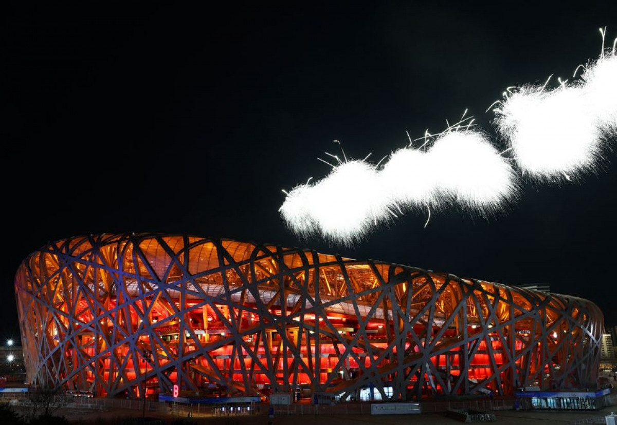 Sân vận động Tổ chim Bắc Kinh, nơi dự kiến sẽ đăng cai Asian Cup 2023. (Ảnh: Reuters). 