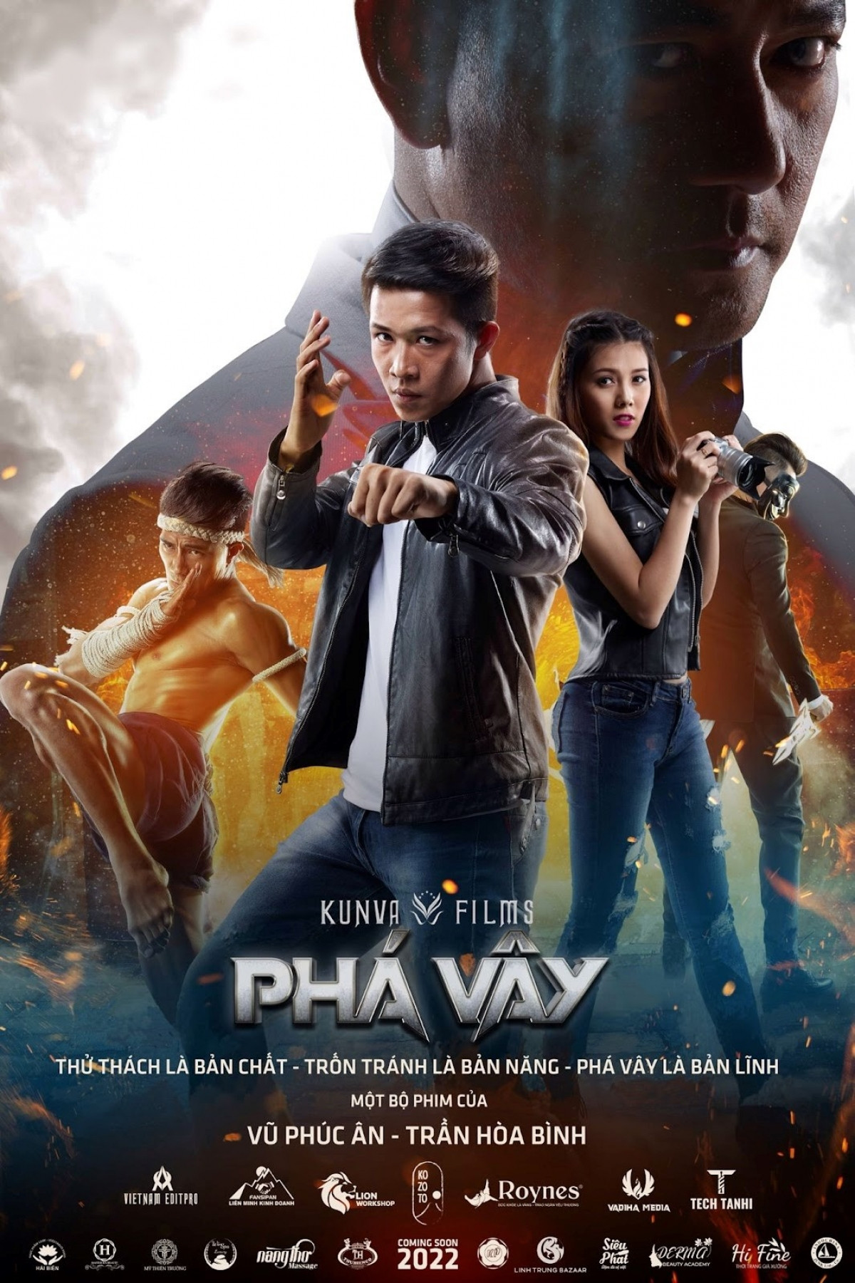 Teaser Poster phim Phá Vây - bộ phim Nguyễn Trần Duy Nhất tham gia 
