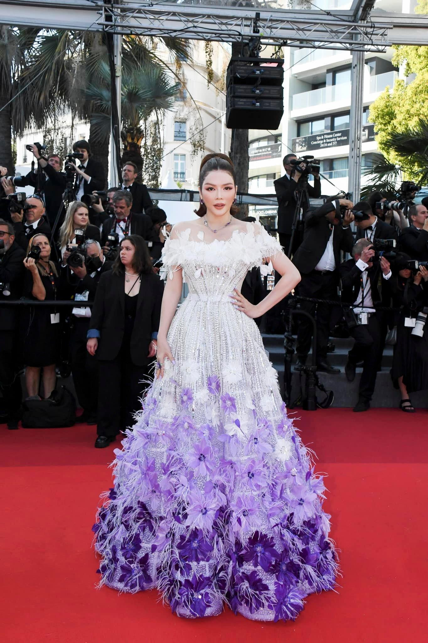 Lý Nhã Kỳ đeo trang sức gần 2,5 tỷ đồng trên thảm đỏ Cannes - 2
