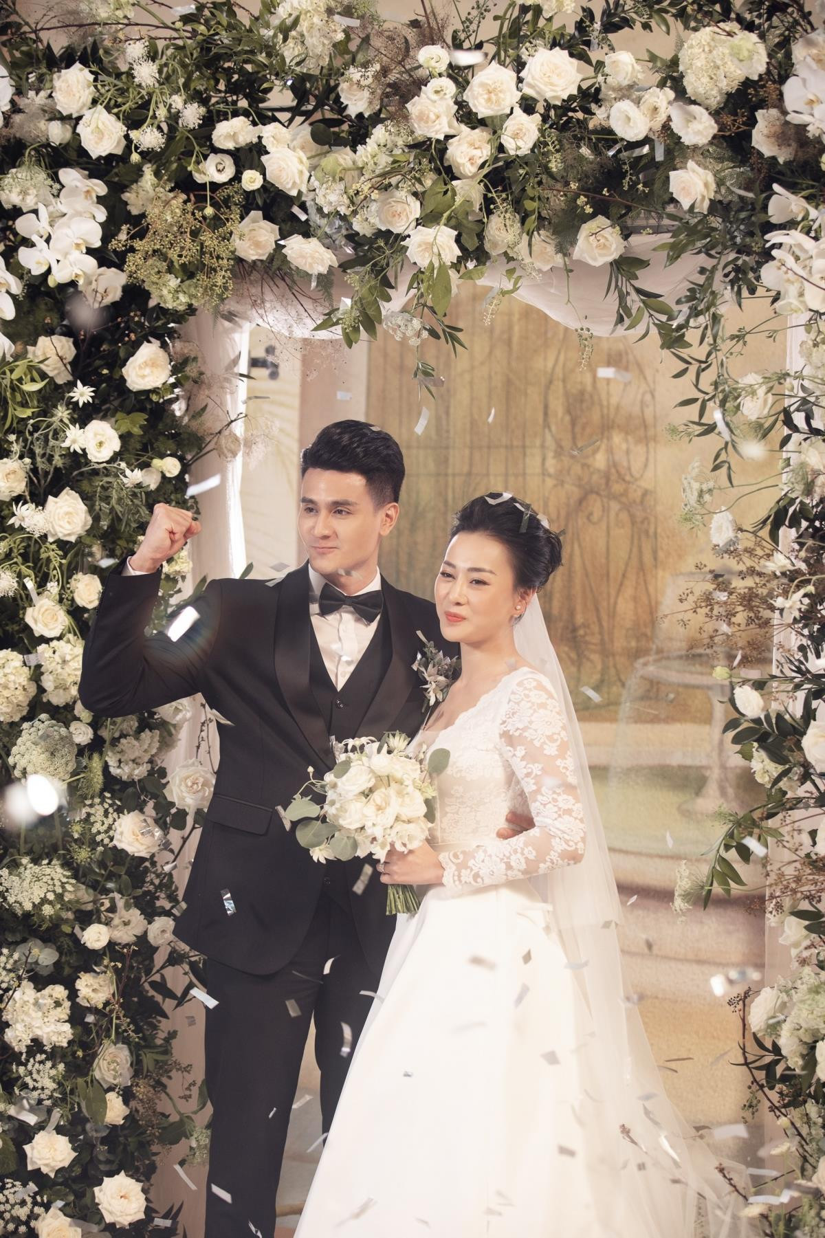 Ảnh cưới của Phương Oanh và người mẫu Vĩnh Thuỵ khiến fan bất ngờ - 6