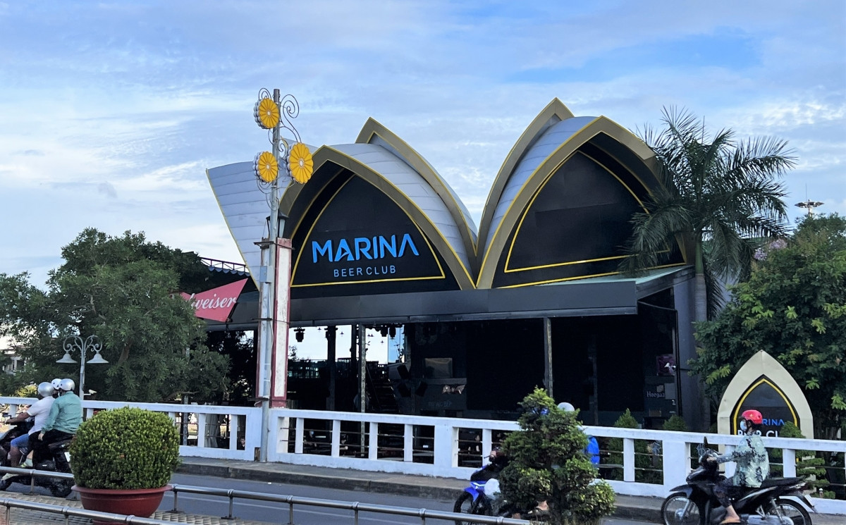 Cơ sở Beer club Marina, tại phường Mỹ Bình, TP Long Xuyên, tỉnh An Giang.