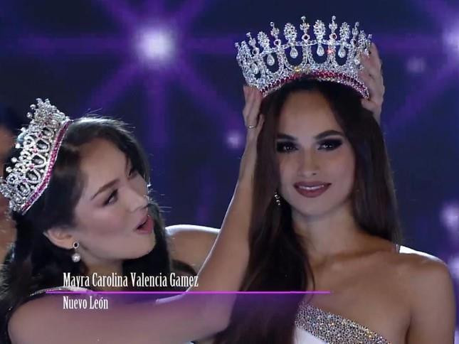 Trao nhầm vương miện, cuộc thi Hoa hậu Mexico 2022 bị 'ném đá' dữ dội - 1